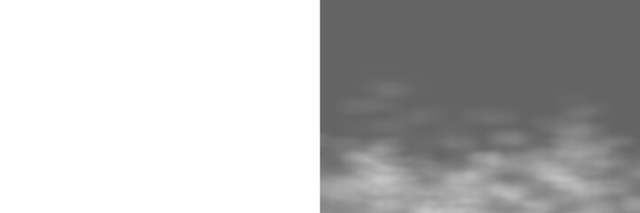 White color fog png. Fog isolated on transparent background. Fog cloud smoke effect. Realistic fog cloud smoke mist texture.	