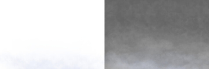 Fototapeta premium White color fog png. Fog isolated on transparent background. Fog cloud smoke effect. Realistic fog cloud smoke mist texture. 