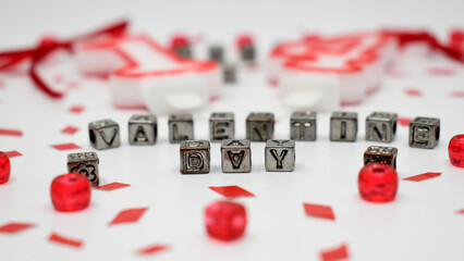 Valentine's Day is February 14th. Red hearts in all types.
Red and pink candles.
Background...