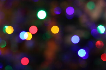 Blurred color light texture. Soft focus. Colorful background.