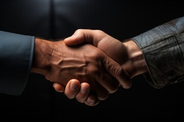 Businessman handshake for teamwork of business merger and acquisition,successful negotiate,hand shake,two businessman shake hand with partner to celebration partnership and business deal concept
