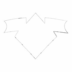 Sticker sticker drawing for decoration.