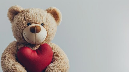 gift plush bear for valentine's day