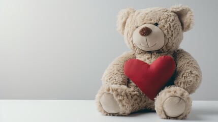 gift plush bear for valentine's day
