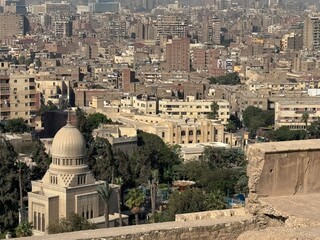 Fototapeta na wymiar Blick auf Kairo