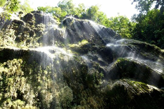 Tumalog falls near Oslob, Cebu island, Philippines
