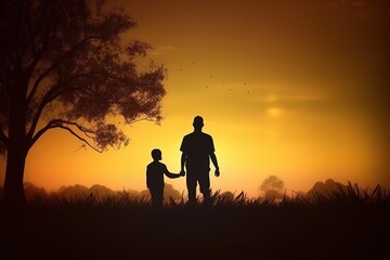 Happy Father's Day Concept. Happy Father's Day Theme. Happy Father's Day Backround.