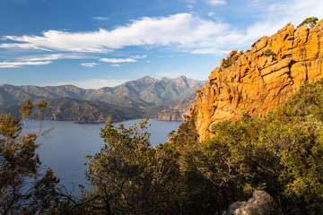 Les Calanches de Piana, Korsika, Frankreich