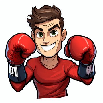 bitmoji boxing gloves logo