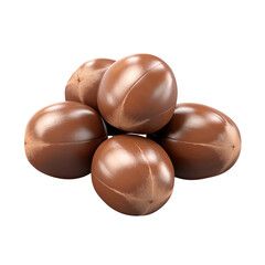 Sweet chestnut isolated on transparent background, png