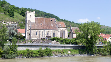 Naklejka na ściany i meble Wehrkirche St. Michael, Mutterkirche der Wachau