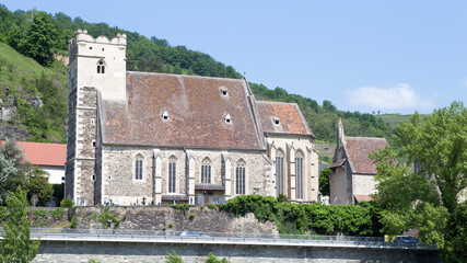 Fototapeta na wymiar Wehrkirche St. Michael, Mutterkirche der Wachau
