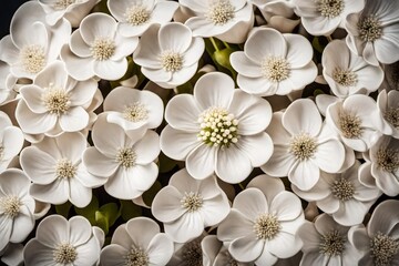 white frangipani flowers