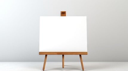 Versatile white canvas for creative expression