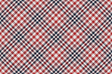 Seamless pattern of scottish tartan plaid. Repeatable background with check fabric texture. Vector backdrop striped textile print.