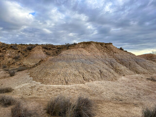 Whispers of Earth's Past: The Monegros Badlands. Los Monegros. Huesca.