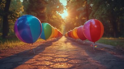 Celebrating pride month. LGBTQ community, support, gay pride month, Equality symbols 