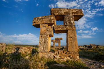 Türkiye - Uşak, Blaundos, ruins of the ancient city founded during the Macedonian Kingdom.