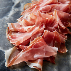 chiffonnade de jambon - IA Generated