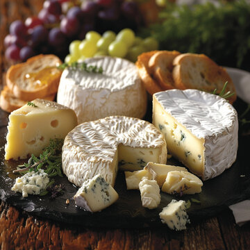 plateau de fromage - IA Generative