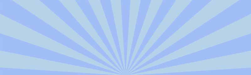 Blue Sunrise sunbeam rays, lines background, light