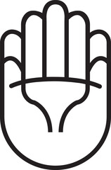  Hand Icon Vector Art Illustration Vector