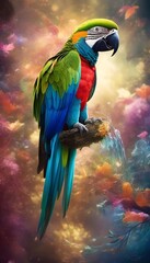 Heavenly Parrot