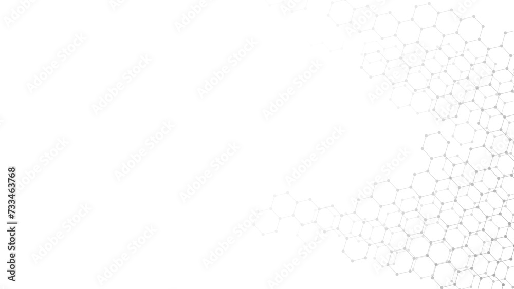Aufkleber . Abstract technology background . Science abstract background with copy space.