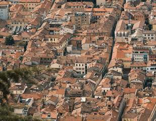 aerial view of Como