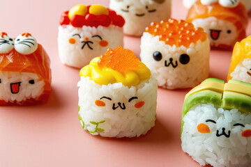 Trendy Sushi Delights, street food and haute cuisine