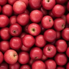 A close-up view of a group of ripe, vivid Appleberry with a deep, textured detail.