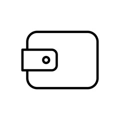 Wallet icon vector. wallet vector icon