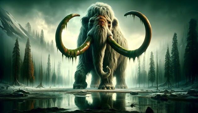 illustration of the mythological creature Behemoth