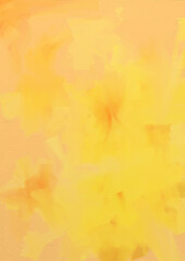 Digitally generated abstract painting in easter yellow and orange