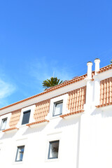 Terraza colonial en Ericeira Portugal
