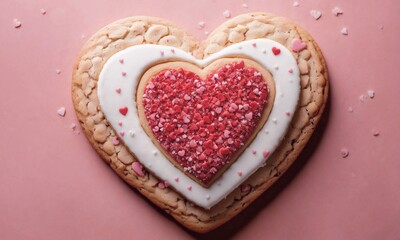 heart shaped cookies