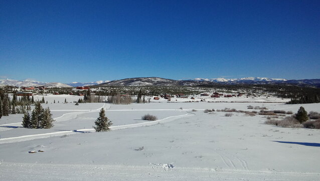 ski resort in the mountains in Granby, CO