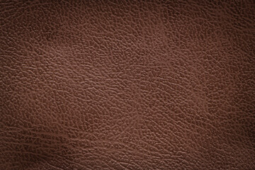 Synthetic leather brown background texture