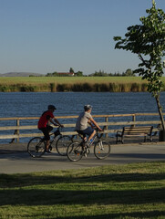 person riding a bicycle