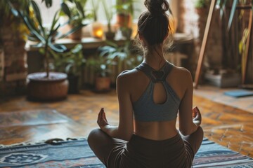 Mindfulness meditation and yoga for concentration.