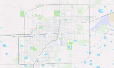 Amarillo Texas Map, Detailed Map of Amarillo Texas