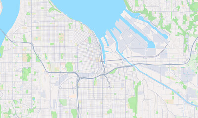 Tacoma Washington Map, Detailed Map of Tacoma Washington