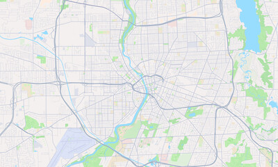 Rochester New York Map, Detailed Map of Rochester New York