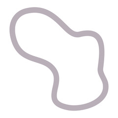 Organic Shape Line Vector 