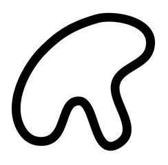 Line Organic Shape Vector 