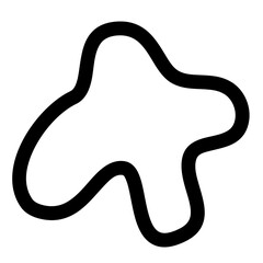 Line Organic Shape Vector 