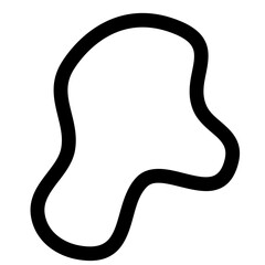 Line Organic Shape Vector 