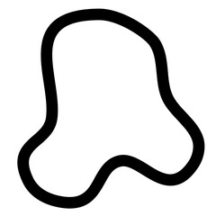 Line Organic Shape Vector 