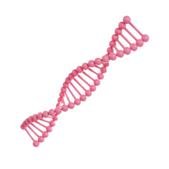 Obraz premium Biology 3d icons render clipart