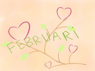 valentine greeting card type 117